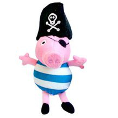 Peluche Peppa Pig George Pirata 20cm